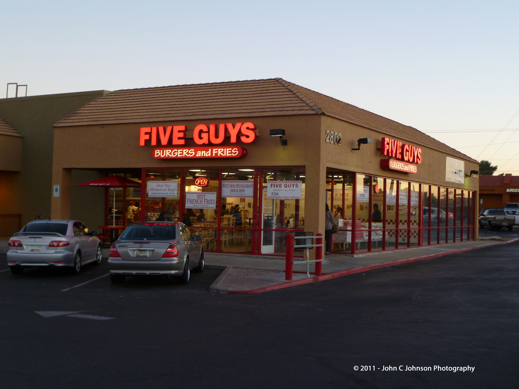 Five Guys Tucson, Arizona